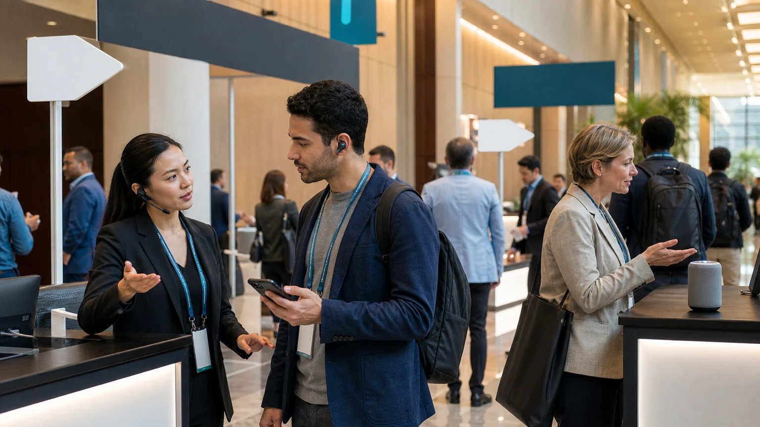 Cover image for How AI Voice Tech Can Improve On-Site Attendee Assistance